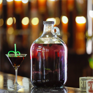 <strong>1</strong> Liter <strong>1</strong>.5 Liter <strong>Whisky</strong> California Transparent Red Wine Bottle Large Capacity Vodka Glass Bottle/with Bottle Cap/with Handle - Product Image 4