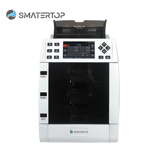 7 Inch Touch Screen Commercial-Grade Banknote Counter with Dual CIS Sensors Featuring Mix Counting Tape Detection &amp; Sorting - Product Image 6