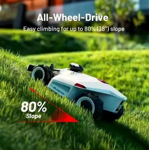 BEST <strong>DEAL</strong> FOR LUBA 2 AWD 10000: Perimeter Wire Free Robot Lawn Mower 3D <strong>Vision</strong> &amp; RTK Fusion-mapping system - Product Image 3