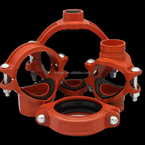 ข้อต่อเหล็กดัดร่องแบบกำหนดขนาดเองของ Kunan ขนาด 1 ถึง 10 นิ้ว ข้อต่อเหล็กดัดรูปตัว L แบบลดขนาด 6x4 ข้อต่อเหล็กดัดรูปตัว L แบบลดขนาดแบบศูนย์กลาง - Product Image 2