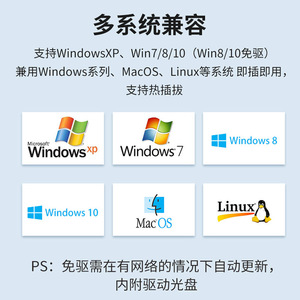 USB 2.0至RS485 DB9串行转换器适配器PL2303芯片组电缆 - Product Image 5