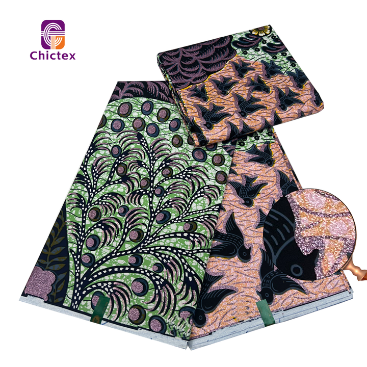 100% Ankara Prints Fabrics African Fabrics Wax Super Golden Grand Wax
