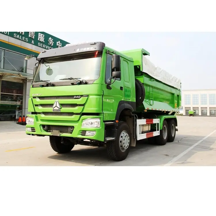 Sinotruk HOWO 4X2 6X4 8X4 371HP 420HP特殊バンヘビーダンパートラック2.5トン中国製