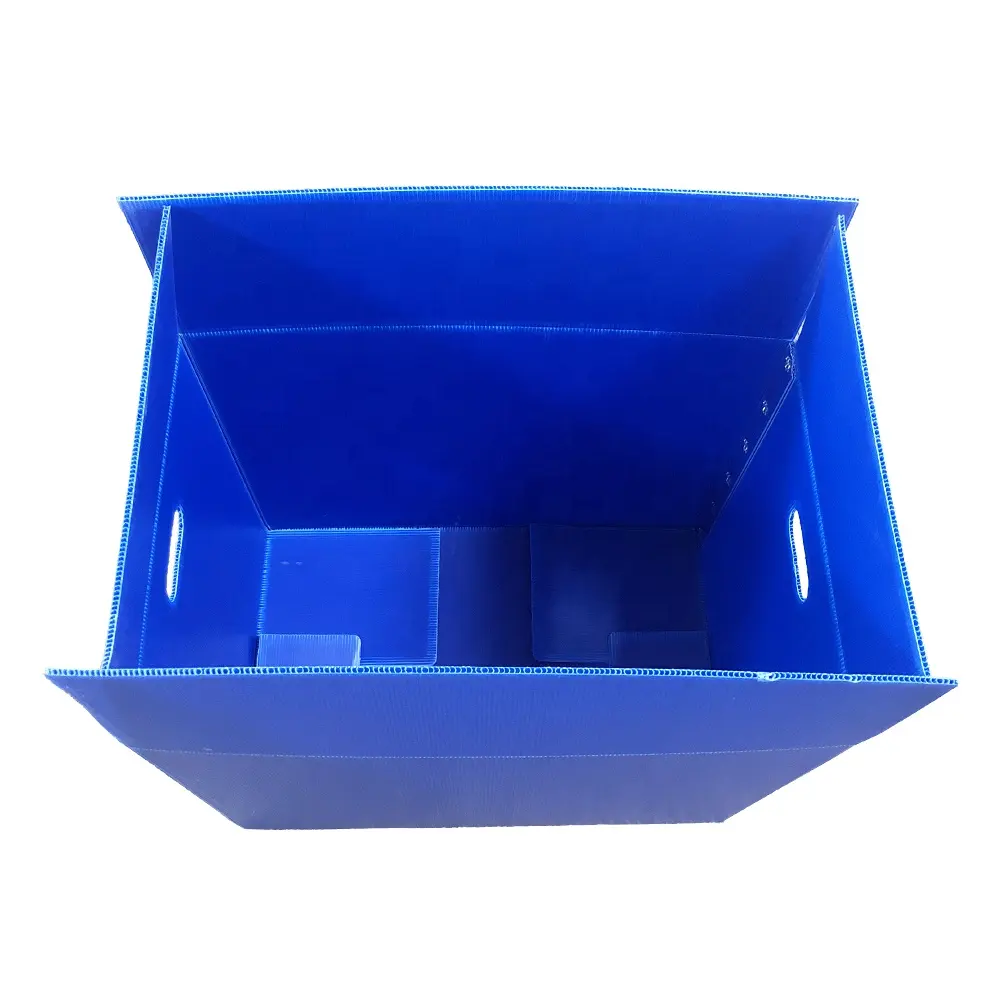 Boxes Plastic Folding Pp Corrugated Plastic Storage Box