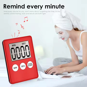 Schermo digitale LCD Super sottile Timer da cucina quadrato Count Up conto alla rovescia sveglia calamita orologio Temporizador - Product Image 2