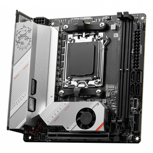 Das MSI MPG B650I EDGE WIFI-Motherboard mit AMD B650-Chipsatz unterstützt 64G DDR5-Speicher und Desktop-Prozessoren der AMD Ryzen 7000-Serie - Product Image 3