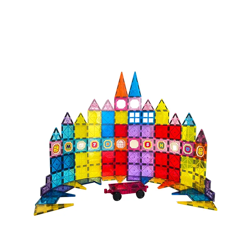 148 Stück Princess Castle Magnet fliesen Bausteine Magnet blöcke STEM Pädagogisches Kleinkinds pielzeug für das Rollenspiel