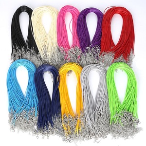 Necklace Rope <strong>String</strong> <strong>With</strong> <strong>Clasp</strong> Waxed Necklace Cord for Jewelry Making DIY Necklace Accessories - Product Image 3