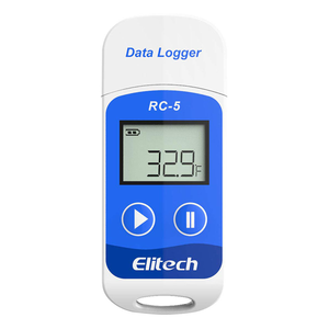 Elitech-Registrador de datos de temperatura USB de alta precisión para el transporte de cadena de frío, múltiples USB hechos de plástico, personalización OEM - Product Image 2
