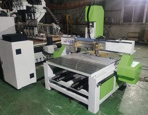 4轴旋转装置气缸雕刻木楼梯制作CNC Router机 - Product Image 4