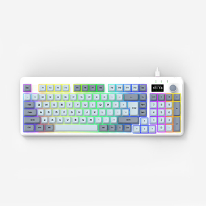 Fabricante DE FÁBRICA DE China 2,4G Teclado personalizado para juegos con sensación mecánica con cable para trabajar - Product Image 5