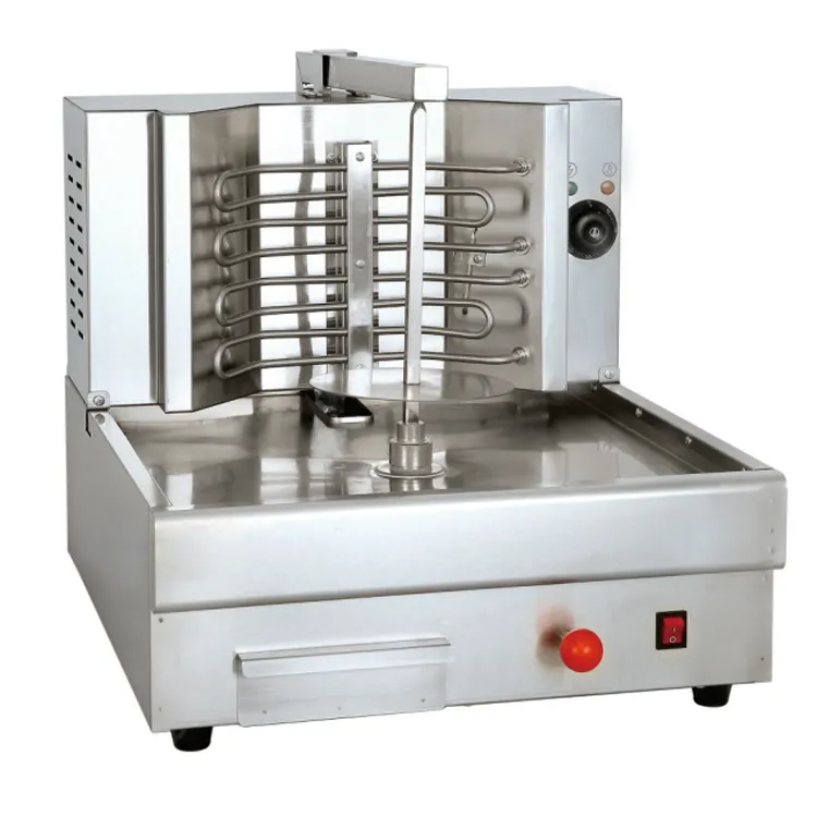 Macchina automatica Shawarma Doner Kebab Machine Grill Machine Counter Top Grill elettrico