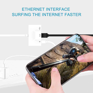 USB C到以太网适配器、3合1 RJ45到USB C以太网适配器，带USB端口和USB C充电兼容戴尔XPS、三星 - Product Image 5