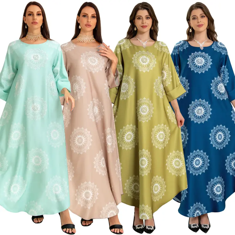 Một Mảnh Cầu Nguyện Ăn Mặc Với Mah Khô Tăng Thêu Hồi Giáo Áo Dubai Trung Đông Voan Cardigan Dài Váy Của Phụ Nữ Abaya