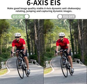 5K Sports Camera for Vlog <strong>DV</strong> Remote Wireless Microphone EIS Screen Touch Waterproof Shell 30M App <strong>Control</strong> 4K 60FPS Action Camera