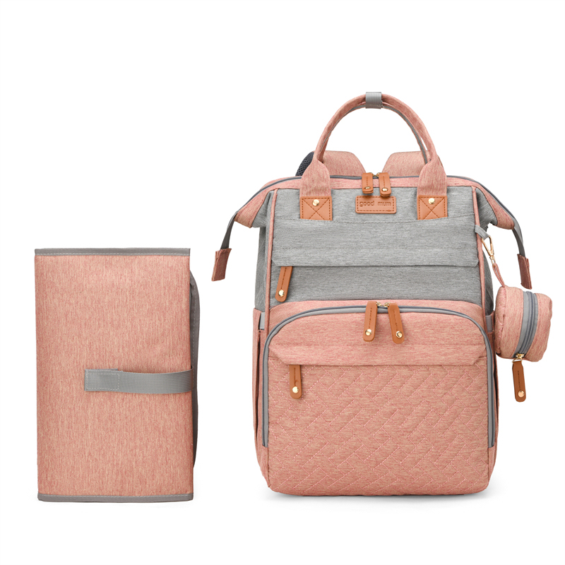 Gray with Pink