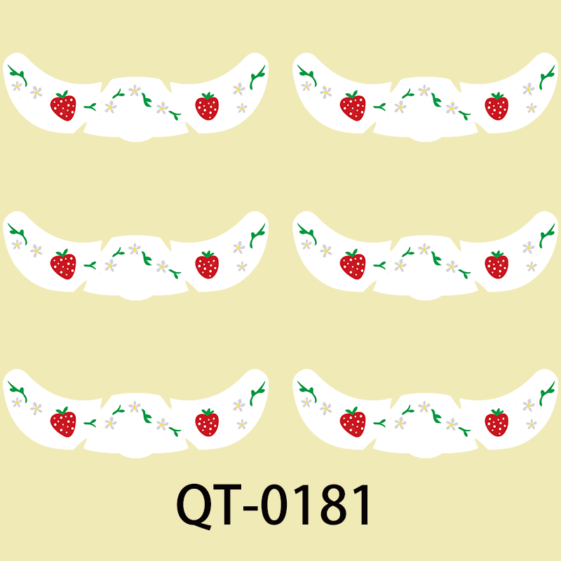 Qt-0181(6 sheets) - 150*52mm