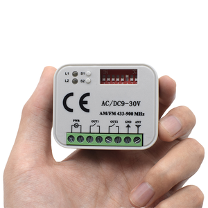 Gate-Fernbedienung system Empfänger Rolling Code Festcode Mehrfrequenz-Fernbedienung empfängersc halter 300MHz-868MHz - Product Image 6