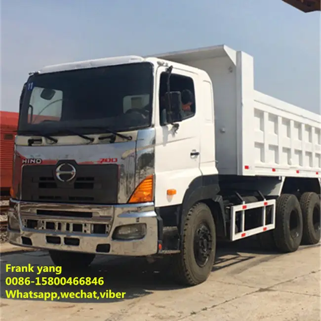 Ikinci el 10 tekerlekli Hino damperli kamyon 6x4 hino damperli kamyon fiyatları