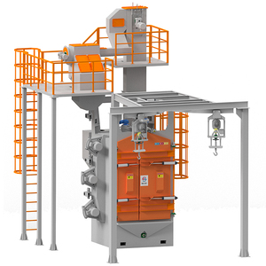 High Production Efficiency Hanging Shot <strong>Blasting</strong> Machine High Performance Hook Type Shot <strong>Blasting</strong> Machine