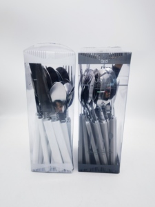 Cutlery Sets Plastic <strong>pp</strong> <strong>Handle</strong> 24pcs <strong>Flatware</strong> Sets Tableware Dinnerware of Spoons Plastic <strong>Handle</strong> <strong>Flatware</strong> for Family Hotel - Product Image 5