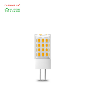 G4 T3 GY6.35 LED ampuller G4 50W halojen eşdeğer 5W 450 lümen yumuşak sıcak beyaz 12V 120V 220V G4 JC Bi Pin ampuller - Product Image 1