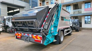 DongFeng 4x2 <strong>Compacting</strong> Refuse Rubbish Bin Collection Trash 7m3 Compactor Recycling Garbage Truck - Product Image 5