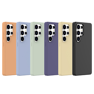 Soonleader เคสโทรศัพท์ซิลิโคนเหลวแท้มีหลายสีเคสโทรศัพท์ซิลิโคนนิ่มบางพิเศษกันรอยขีดข่วนสำหรับซัมซุง S25 U - Product Image 2