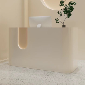 Hiện đại hợp thời trang cửa hàng quần áo Nail Yoga phụ nữ trẻ em của quần áo bằng gỗ Boutique thu ngân quầy tiếp tân - Product Image 4