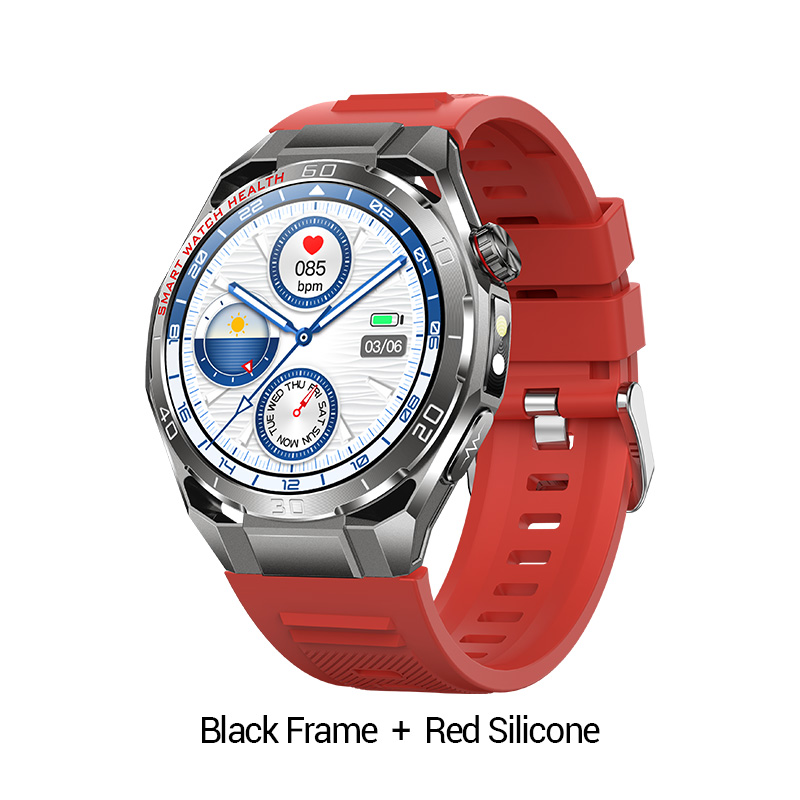 Cadre noir + Silicone rouge