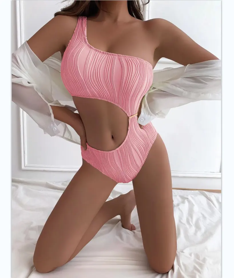 Wholesale Customized High Quality Velvet Bikini for Mature Women