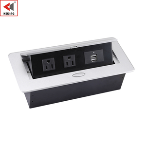 Toma de corriente multifuncional para sofá y estación de trabajo, tomacorriente de mesa con toma de corriente incorporada - Product Image 1