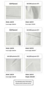 Bán Buôn Giá Rẻ 100% Polyester 21 + 21x10 TC Vải Grey Vải Denim Vải - Product Image 6