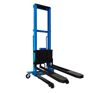 Truck Mounted Mini Electric Stacker Hydraulic Handling <strong>Machine</strong> Self <strong>Loading</strong> Forklift for <strong>Unloading</strong> Small Stacker - Product Image 1