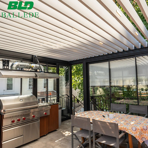 Exterieur Automatische Elektrische Rollende Dakraam Lamellendak Aluminium Rolluik Met Afstandsbediening - Product Image 2