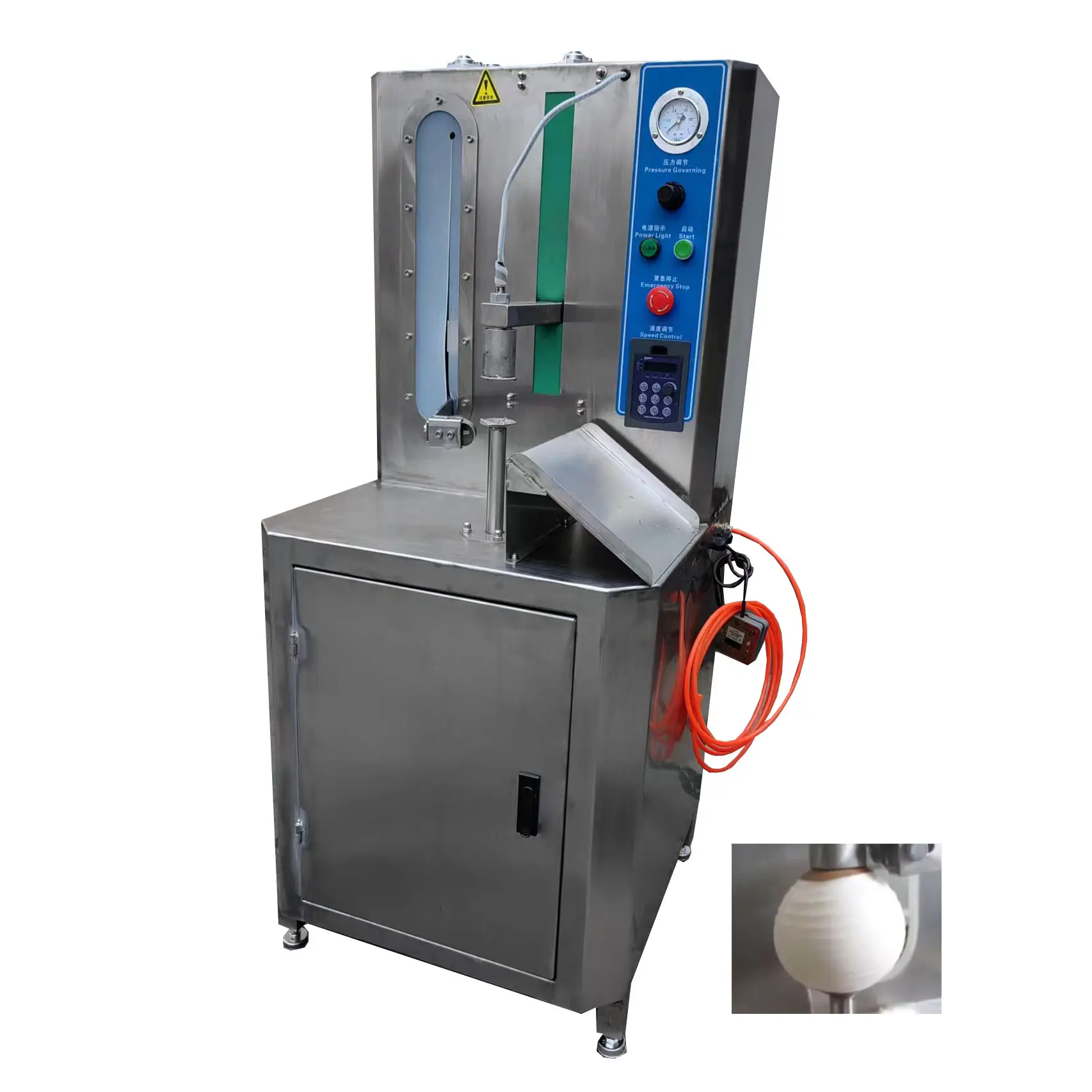 Máquina peladora de procesamiento de frutas y verduras máquina cortadora de coco