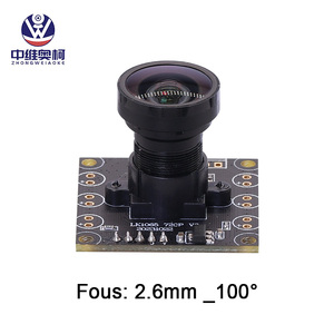 1MP H65 2.6mm 100 gradi Mini HD CMOS sensore 30fps UVC USB modulo fotocamera per videoconferenza - Product Image 3