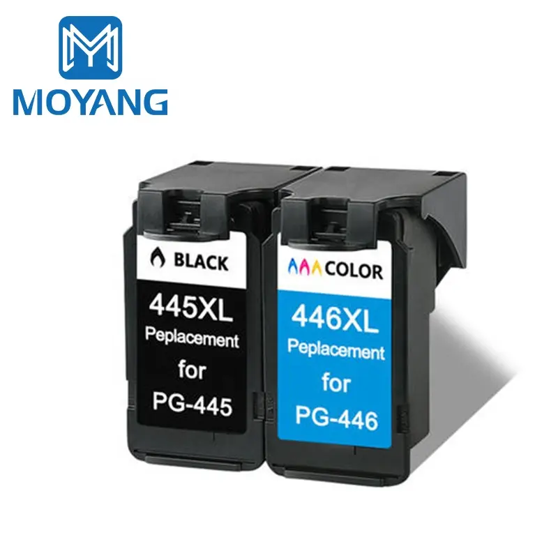 Huanyang — cartouches d'encre PG445 CL446 pour imprimante Pixma, Compatible avec les modèles iP2840/mg740/2540/2940/MX494/TS204/304/3140/TR4540