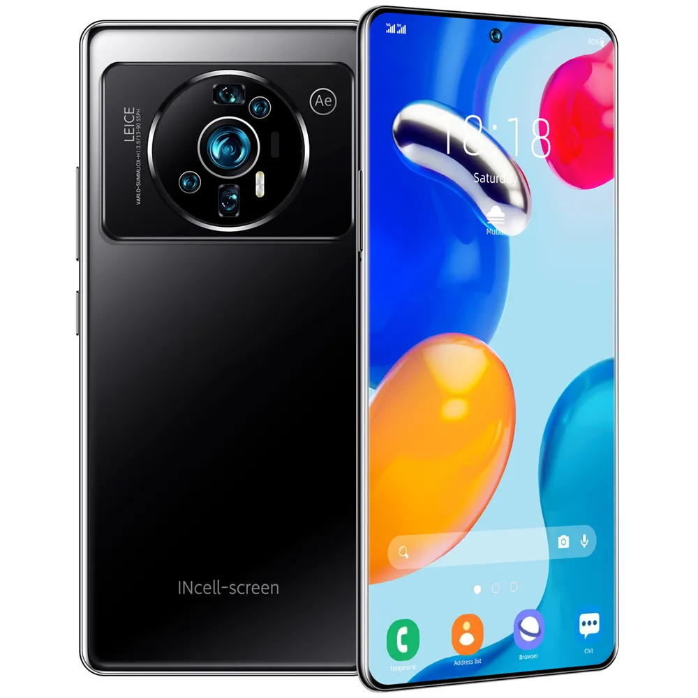 Xiao m12 ultra original, venda quente, smartphone ultra original 16gb + 1tb 48mp + 72mp desbloqueio facial, android 11, telefone celular gaming