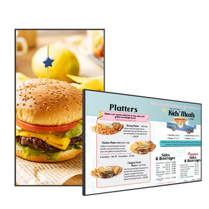 Unterstützung Fernbedienung USB 43 Zoll Restaurant digitale Menü karte Android Werbung LCD-Display Digital-Menü-Board - Product Image 4