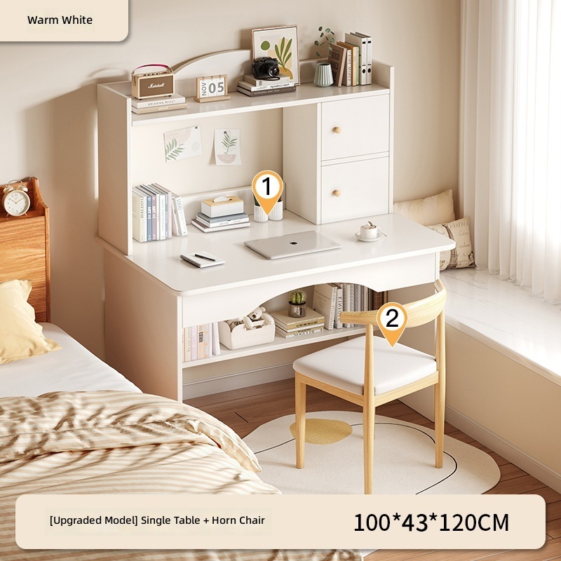 warm white 100cm horn-style chair