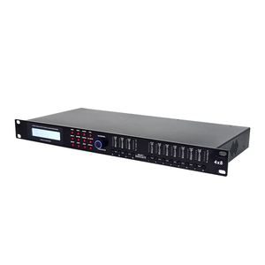 100m LAN o Control de enrutador inalámbrico AD48 4X8 Digital 48k Pro Audio Dsp Sistema de gestión de altavoces Altavoz Procesador de audio - Product Image 2