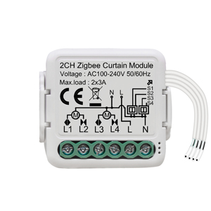 Tuya <strong>Zigbee</strong> 3.0 Smart Home Wireless Mini <strong>ZigBee</strong> Curtain Module for Roller Blind Shutter Curtain Motor - Product Image 1
