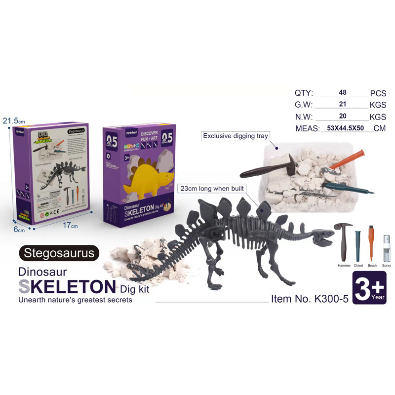 K300-5 Arqueología de Dinosaurios