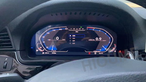 12.5 "son araba LCD dijital pano paneli gösterge paneli horoz hız göstergesi BMW F10 F11 F12 F18 F07 F13 f01 F02 F03 - Product Image 3