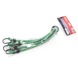 Versatile Multi-Width Rubber Latex Bike <strong>Elastic</strong> Shock <strong>Cord</strong> for Stretchable Bungee Applications in Camping Adventures - Product Image 1