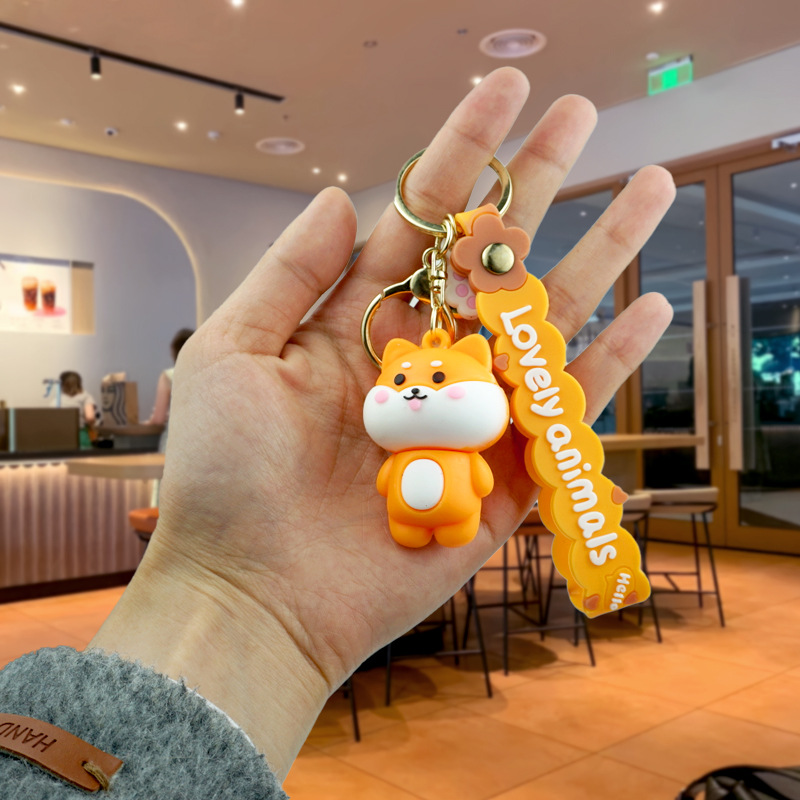 Small shiba dog