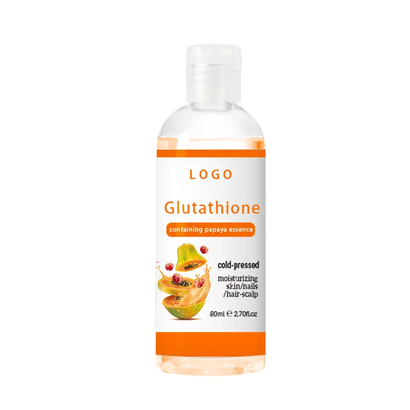 Gluta siero di frutta antiossidante sbiancante miglior trattamento per l'acne siero viso ricco di vitamina siero di Papaya con glutatio per il viso