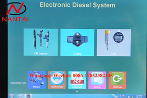 Banco di prova comune di codifica dell'iniettore piezo-elettrico della ferrovia di NANTAI del Tester comune NTS EPS 205 206 207 208 - Product Image 5