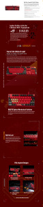 ROG <strong>Keyboard</strong> ROG Strix Scope RX EVA-02 Edition <strong>Keyboard</strong> Gaming Office Wired Laptop Ergonomic <strong>Keyboard</strong> - Product Image 3